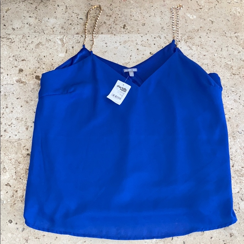 Blue Tank Top